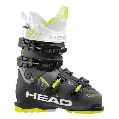 Горнолыжные ботинки HEAD Vector Evo 110 S W 2018, anthracite/black/neon yellow, 25.5 в Декатлон