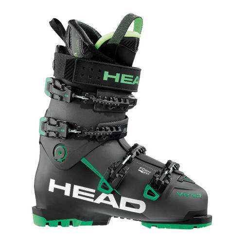 Горнолыжные ботинки HEAD Vector Evo 120 S 2018, anthracite/black/green, 28.5 в Декатлон