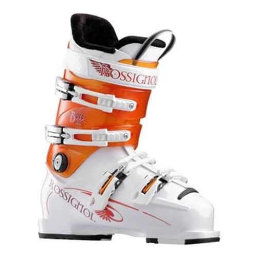 Горнолыжные ботинки Rossignol B-Pro Women 100 2015, white/orange, 25 в Декатлон