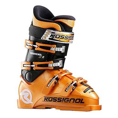 Горнолыжные ботинки Rossignol Radical Jr 2 2015, black/orange, 26 в Декатлон