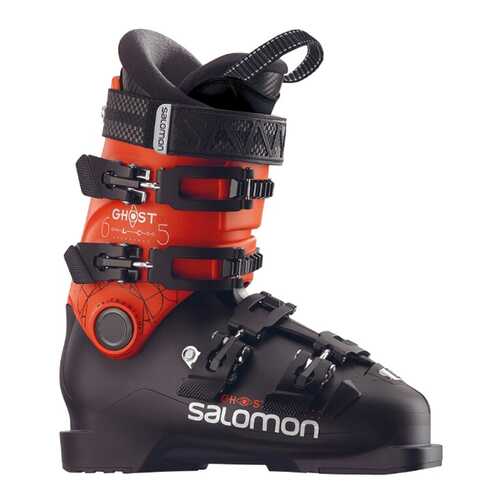 Горнолыжные ботинки Salomon Ghost LC 65 2019, black/orange, 22 в Декатлон