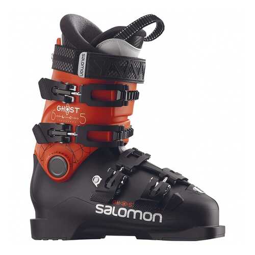 Горнолыжные ботинки Salomon Ghost LC 65 2019, black/orange, 25 в Декатлон