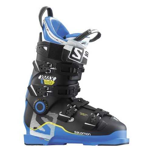 Горнолыжные ботинки Salomon X Max 120 2017, blue/black, 24.5 в Декатлон