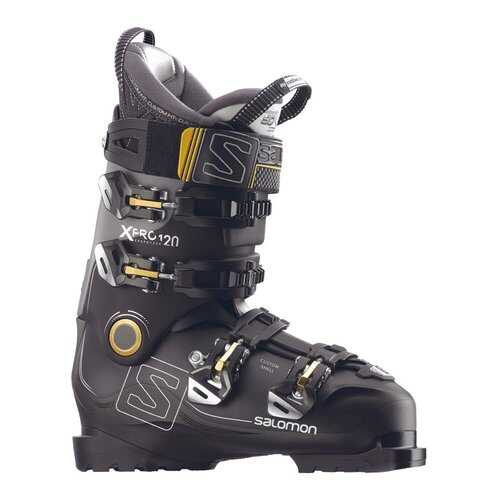 Горнолыжные ботинки Salomon X Pro 120 2018, black/metablack/gray, 26.0 в Декатлон