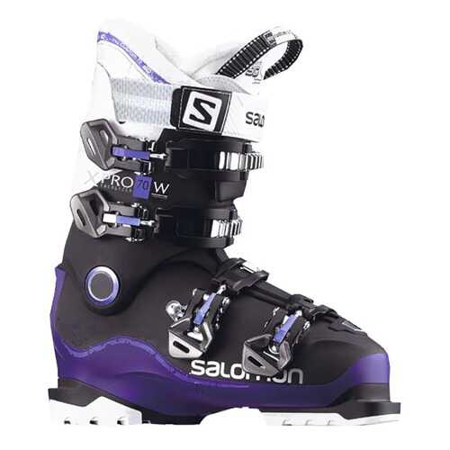 Горнолыжные ботинки Salomon X Pro 70 W 2018, black/dark purple/white, 23.5 в Декатлон