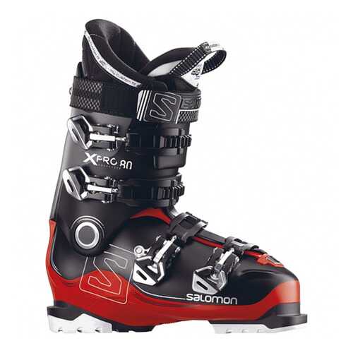 Горнолыжные ботинки Salomon X Pro 80 W 2018, black/red/anthracite, 26.0 в Декатлон