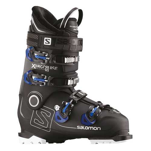 Горнолыжные ботинки Salomon X Pro 90 2019, cruise metablack/blue, 25.5 в Декатлон