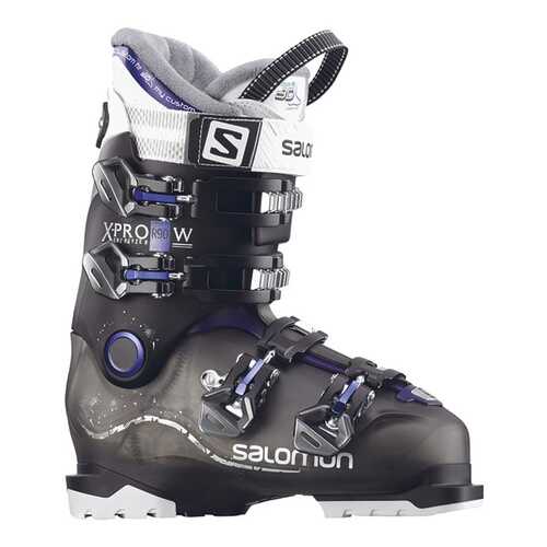 Горнолыжные ботинки Salomon X Pro R 90 W 2018, anthracite transparent/black/dark, 24.5 в Декатлон