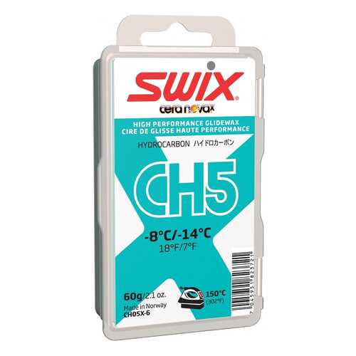 Грунтовая мазь Swix CH5X Turquoise -8C/-14C 60 мл в Декатлон